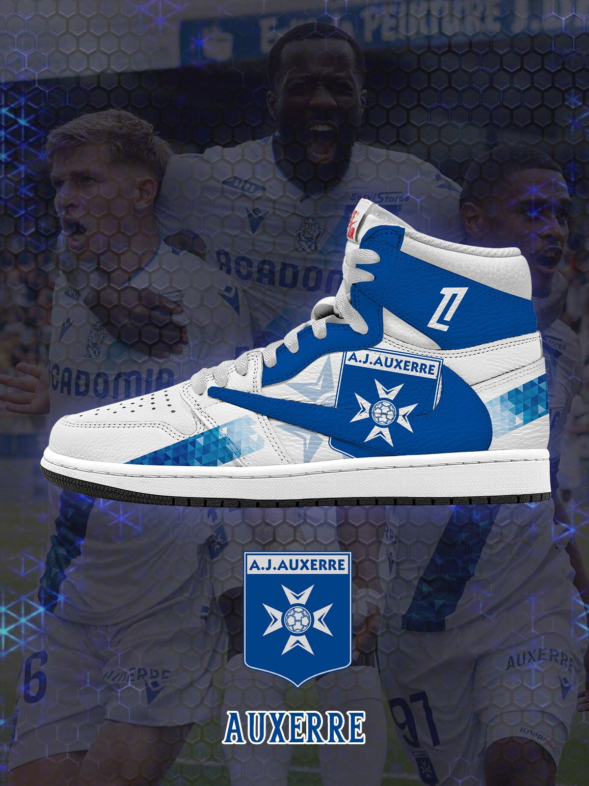 Auxerre V.1 Custom TS High Sneakers