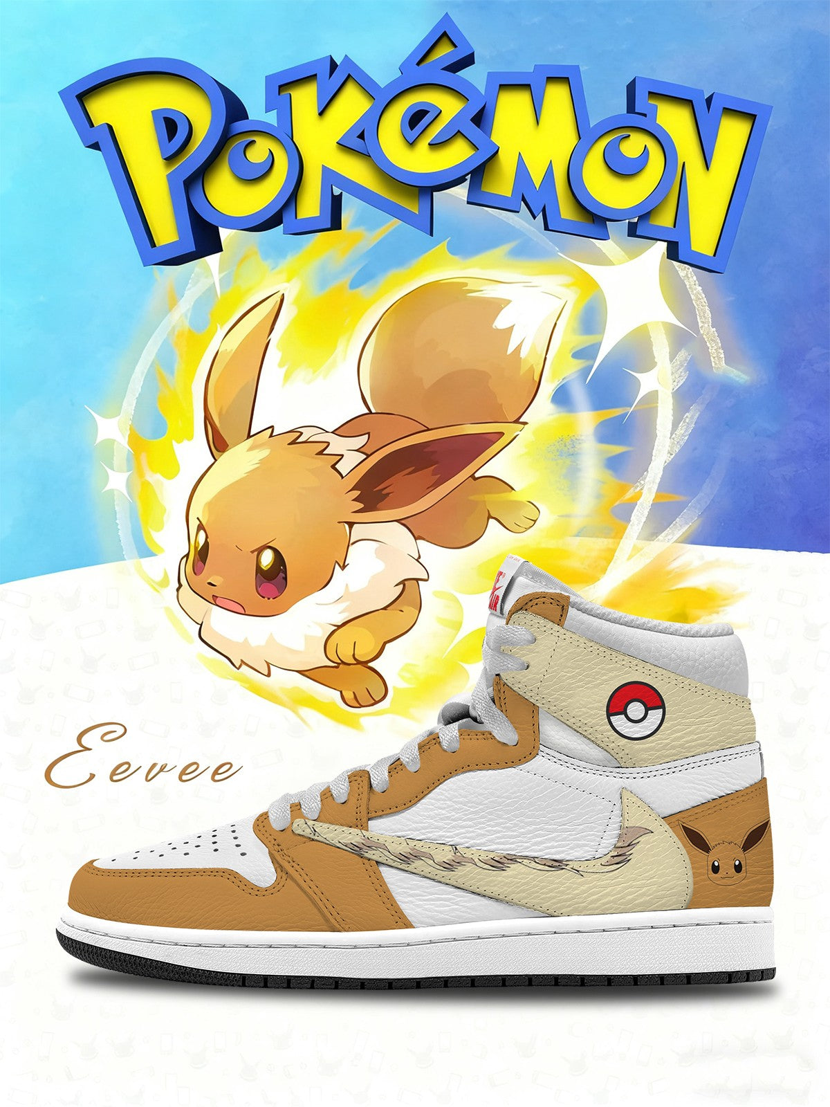Eevee V.1 Custom TS High Sneakers
