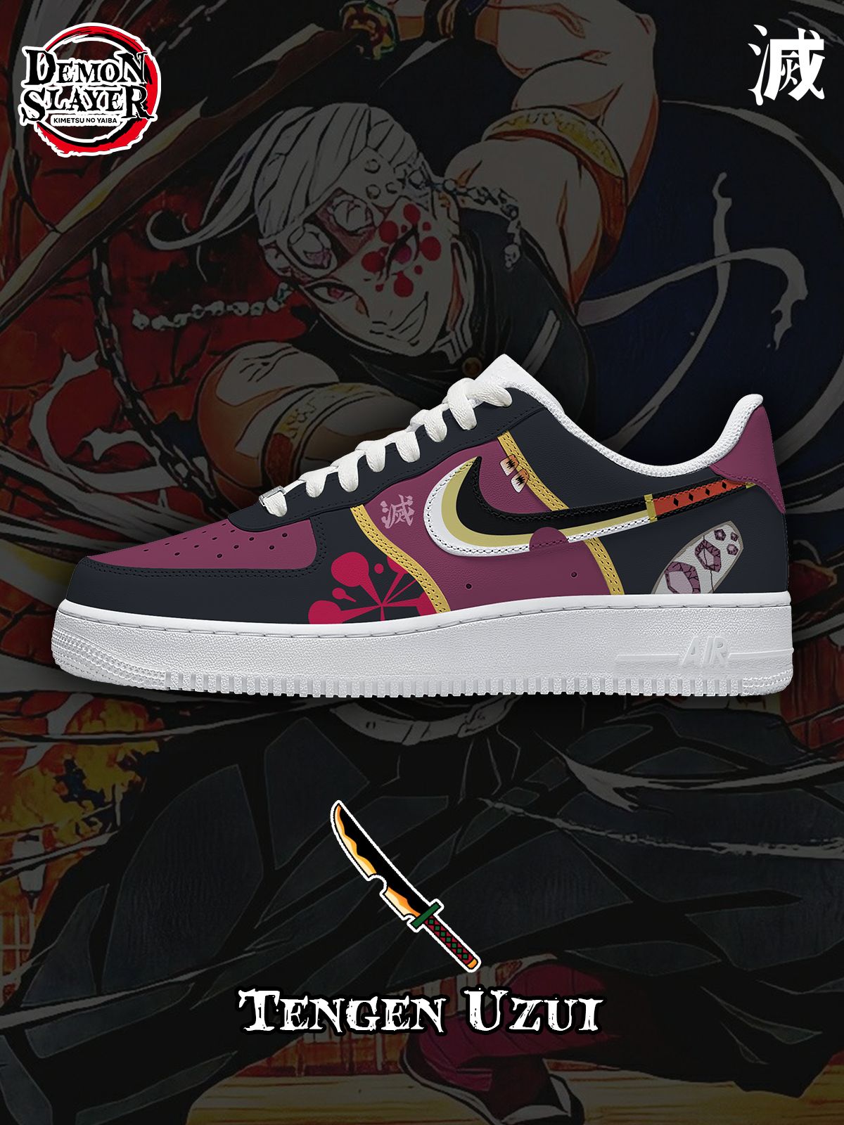 Tengen Uzui V.1 Custom Sneakers