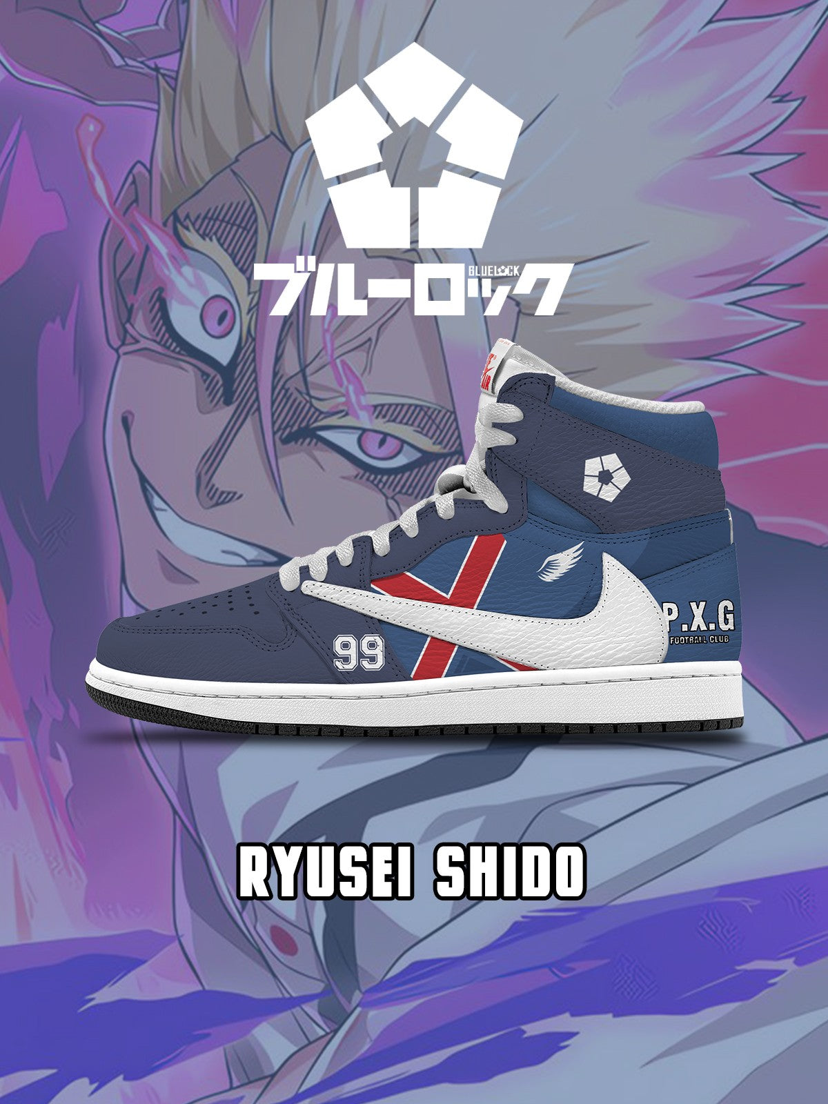 Ryusei Shido V.2 Custom TS High Sneakers