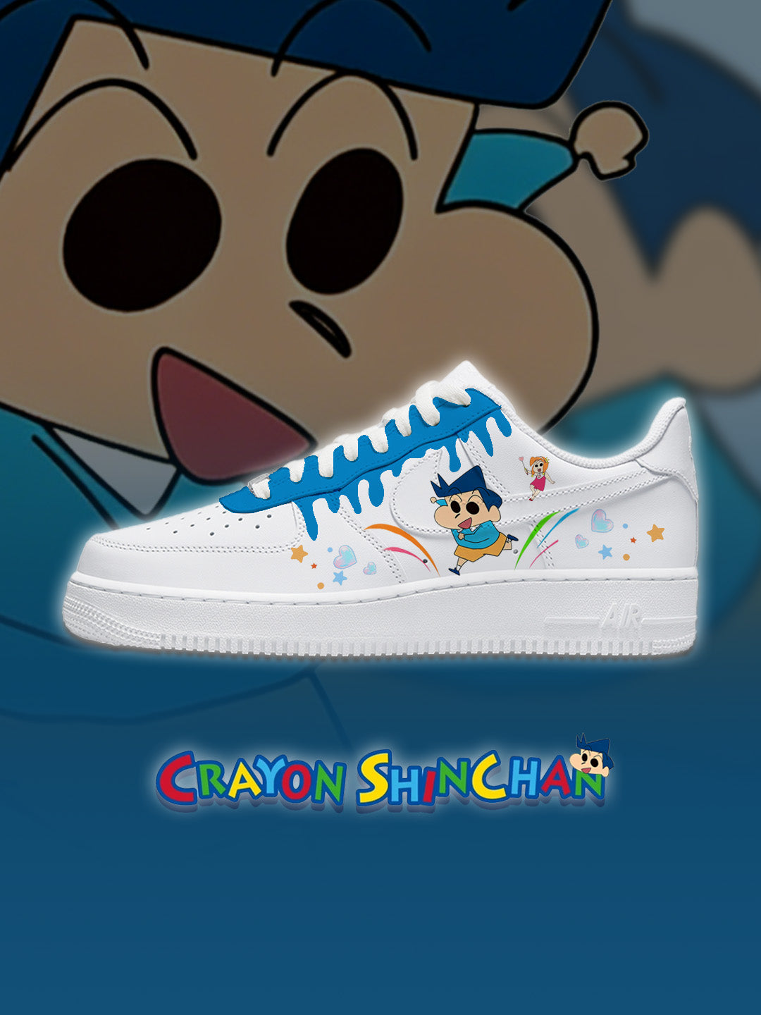 AF1 蠟筆小新 風間徹流體