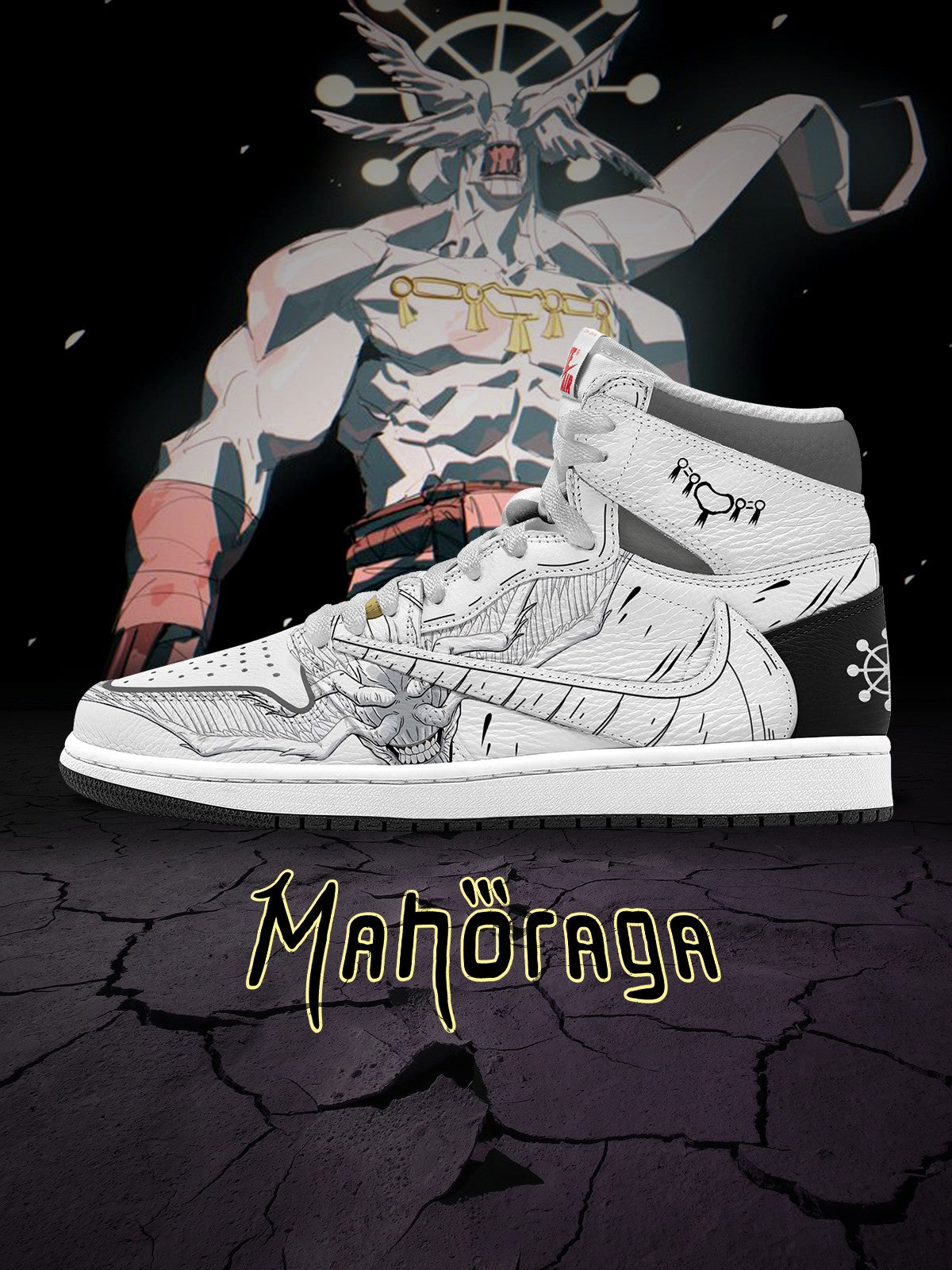 Mahoraga V.1 Custom TS High Sneakers - 13custom