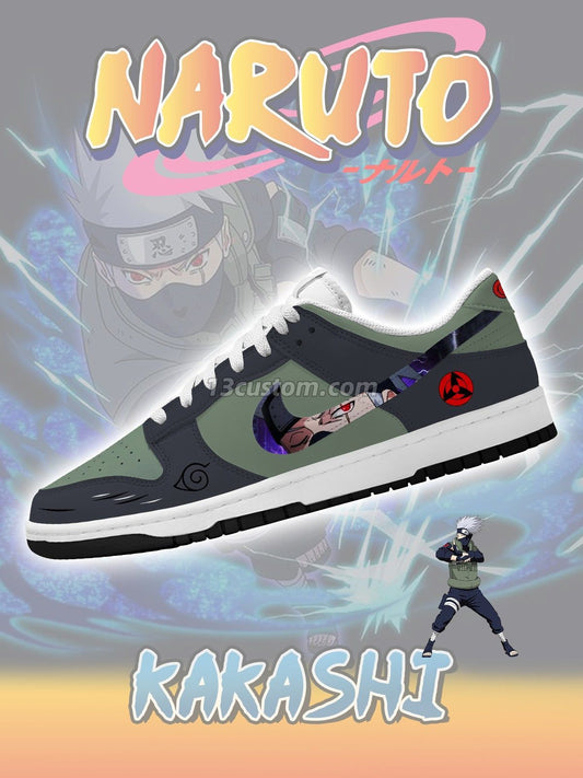 Kakashi V.1 Custom Court-Low Sneakers