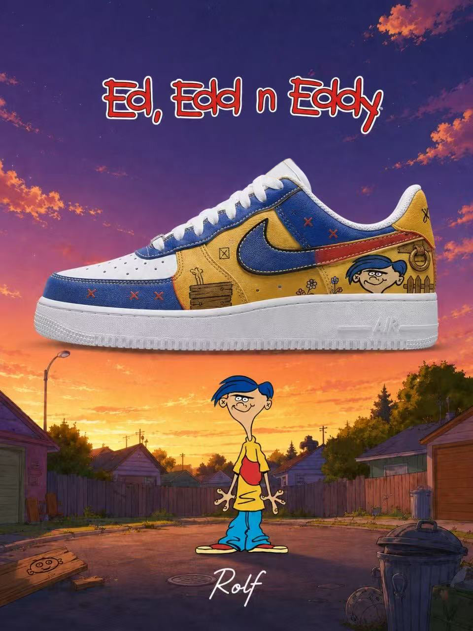 Rolf V.1 Custom Air-Style Sneakers