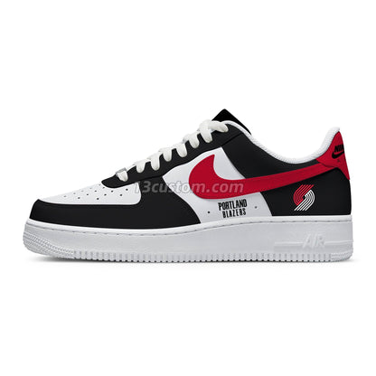 Portland Trail Basketball Custom Sneakers