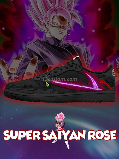 スーパーサイヤ人ローズ V.1 カスタム TS ロースニーカー