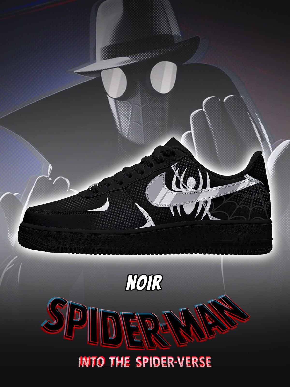 Noir V.1 Custom Sneakers - 13custom