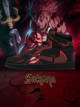 Ryomen Sukuna True Form V.1 Custom TS High Sneakers - 13custom