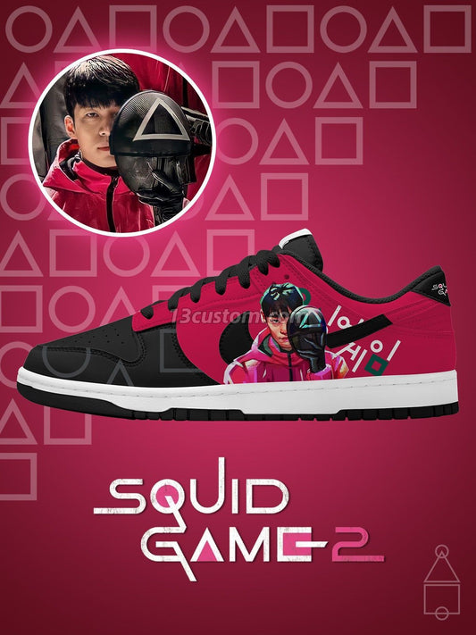 Hwang Jun-ho V.1 Custom Court-Low Sneakers