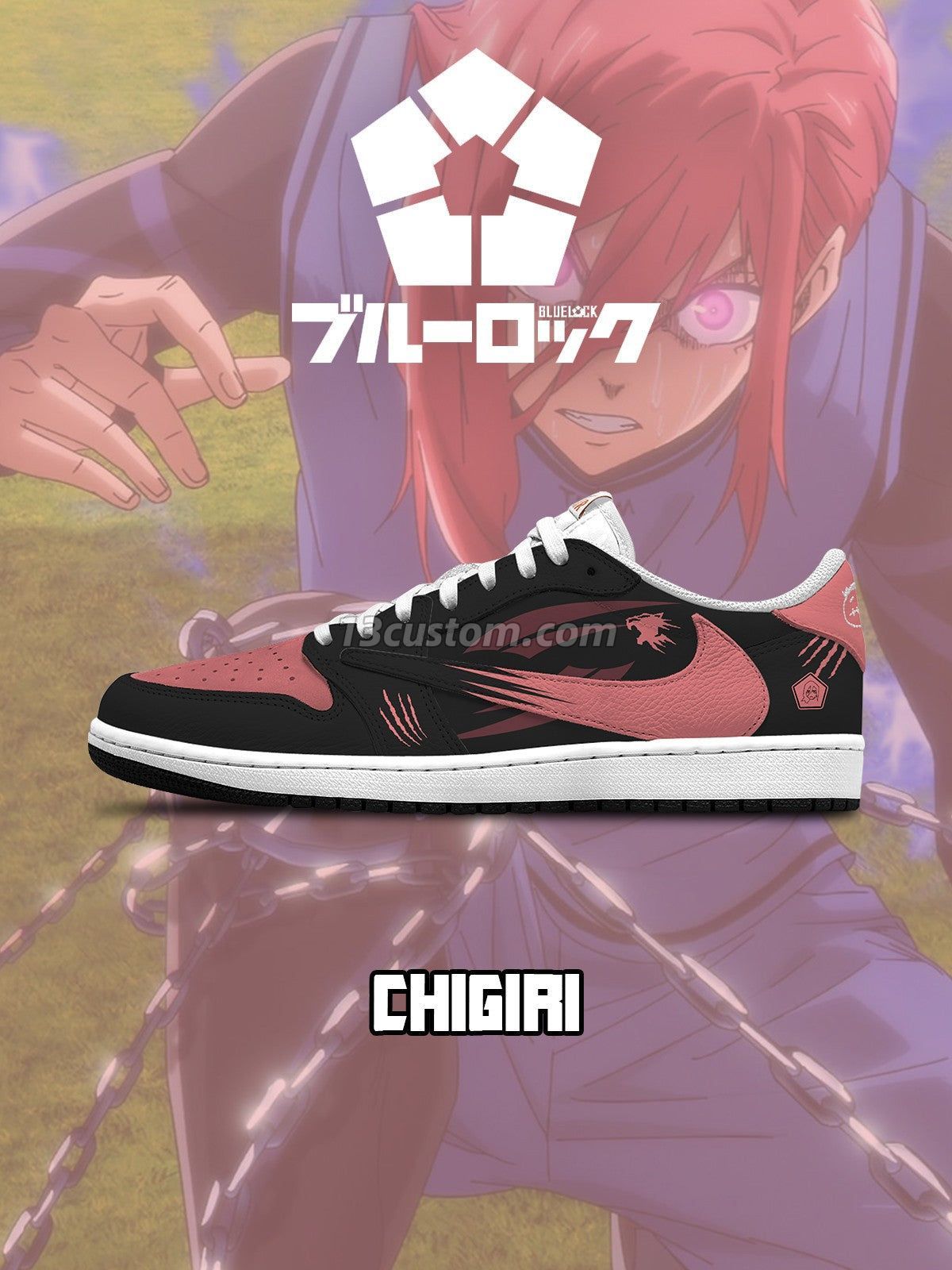 Hyoma Chigiri V.1 Custom TS Low Sneakers