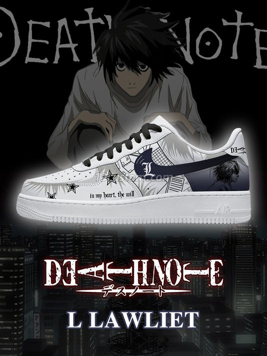 L Lawliet V.3 Custom Sneakers