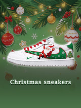 TS Low Santa Christmas Custom Sneakers