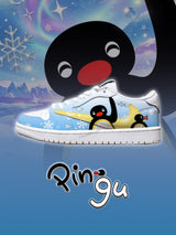TS Low pingu ice snow Custom Sneakers