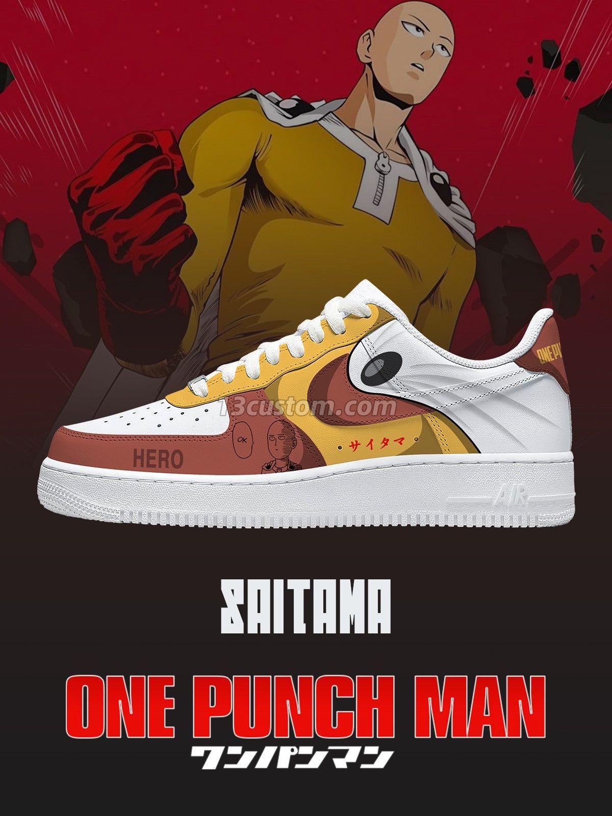 Saitama V.1 Custom Sneakers