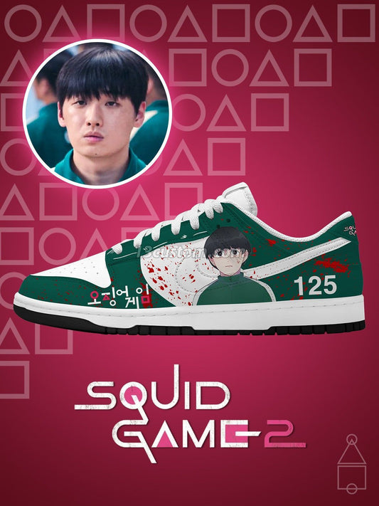 Player 125 V.1 Custom Court-Low Sneakers