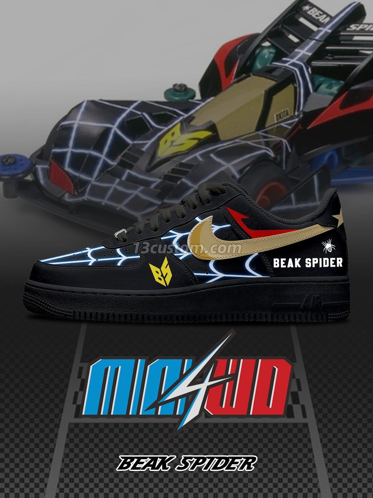 AF1 Beak Spider客製化運動鞋-V1款