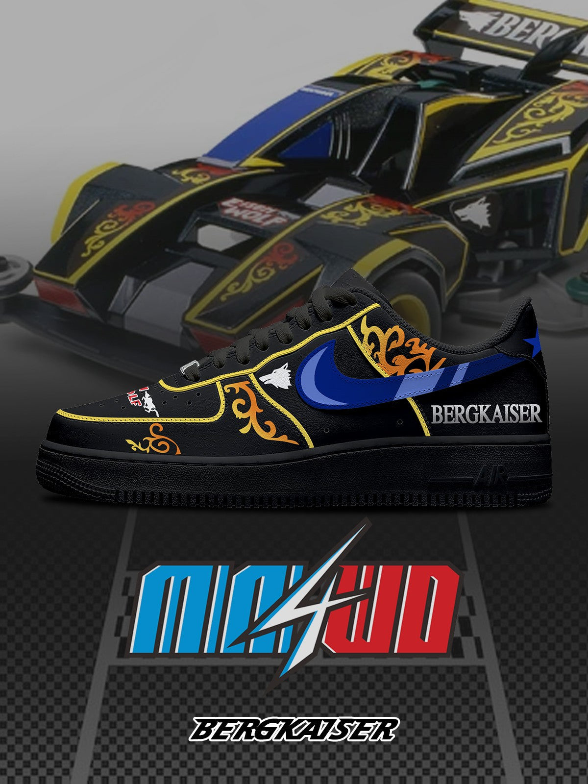 Bergkaiser V.1 Custom Sneakers - 13custom