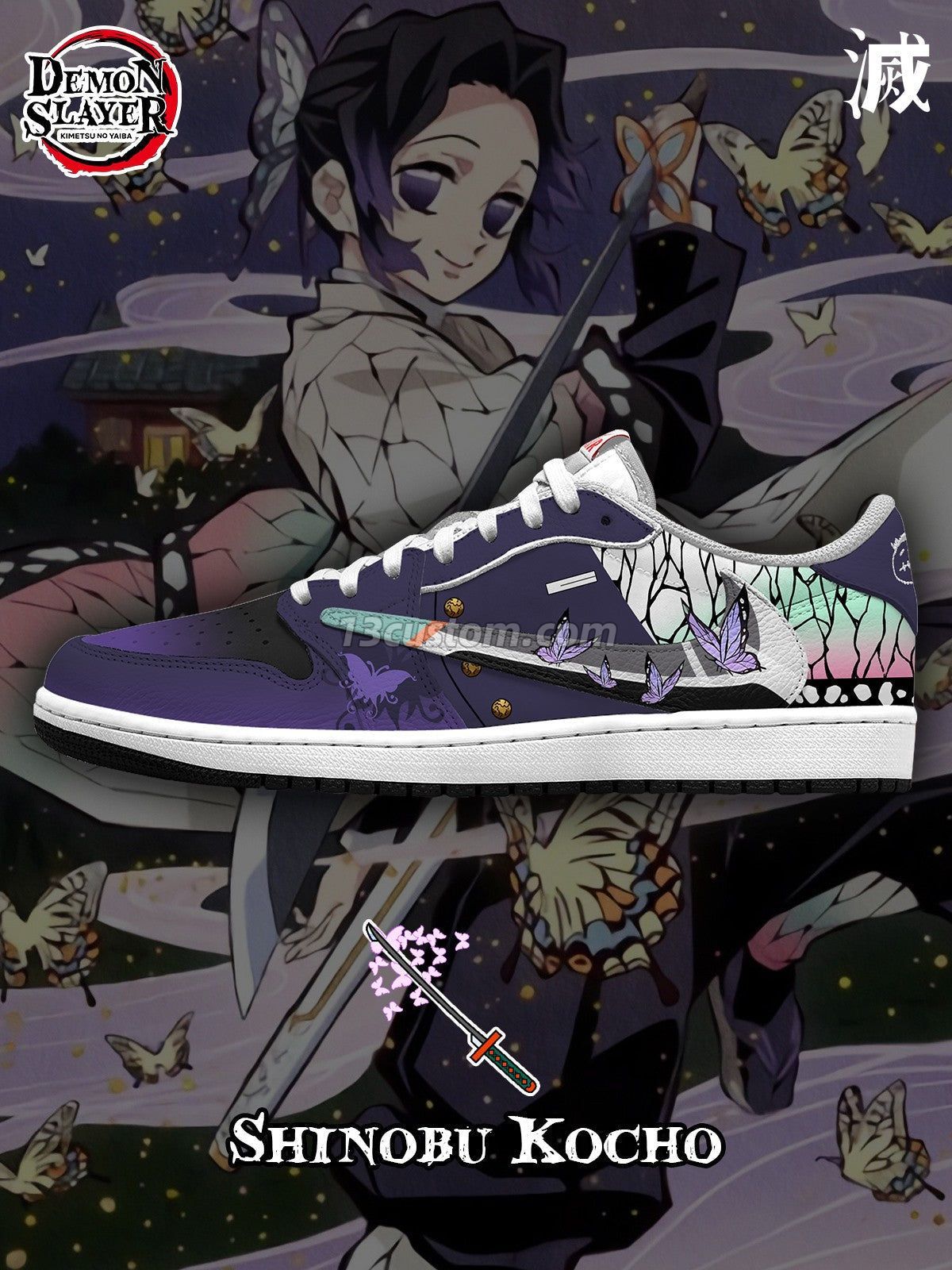 Shinobu V.5 Custom TS Niedrige Sneaker