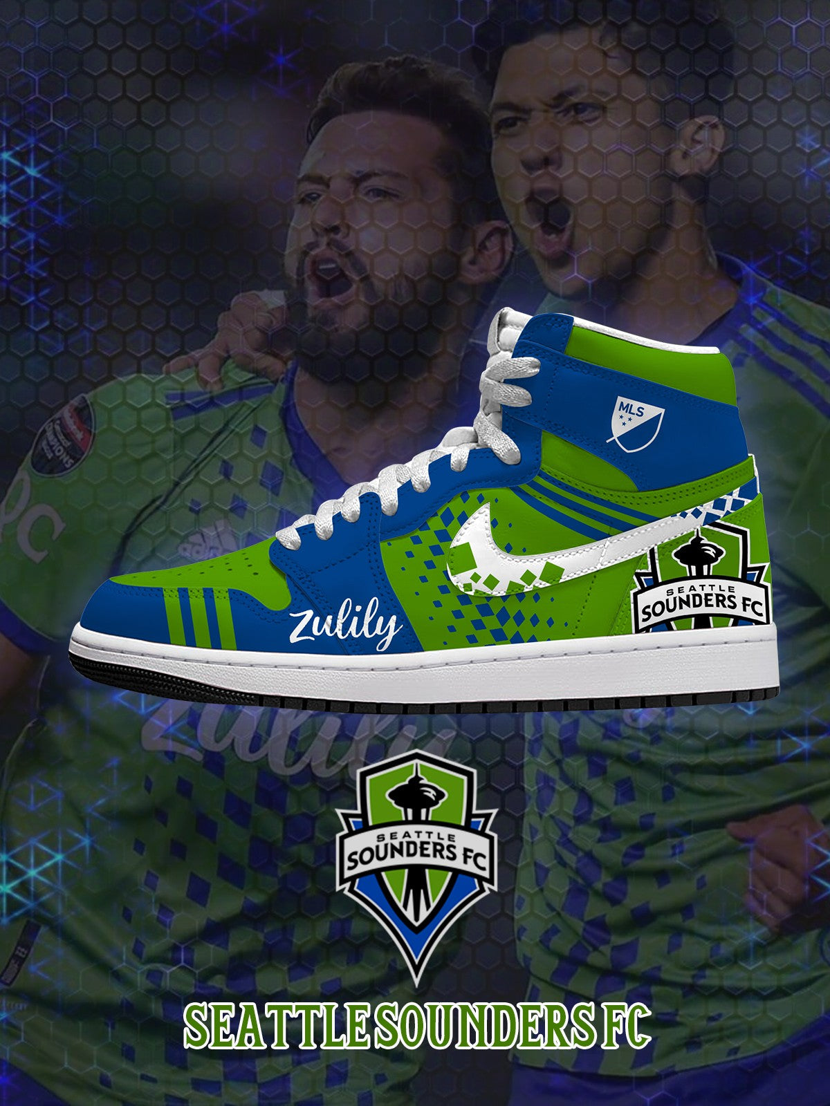 Seattle V.1 Custom High-Top Sneakers