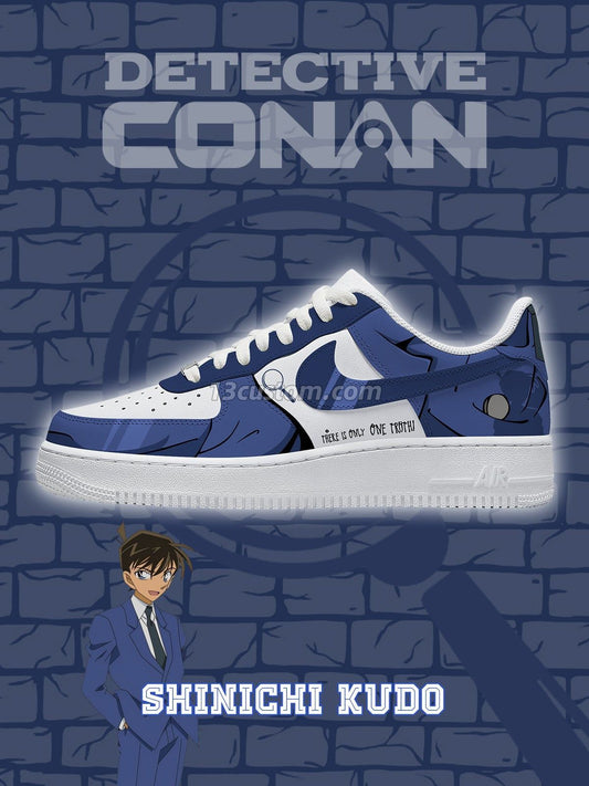 Shinichi Kudo V.1 Custom Sneakers