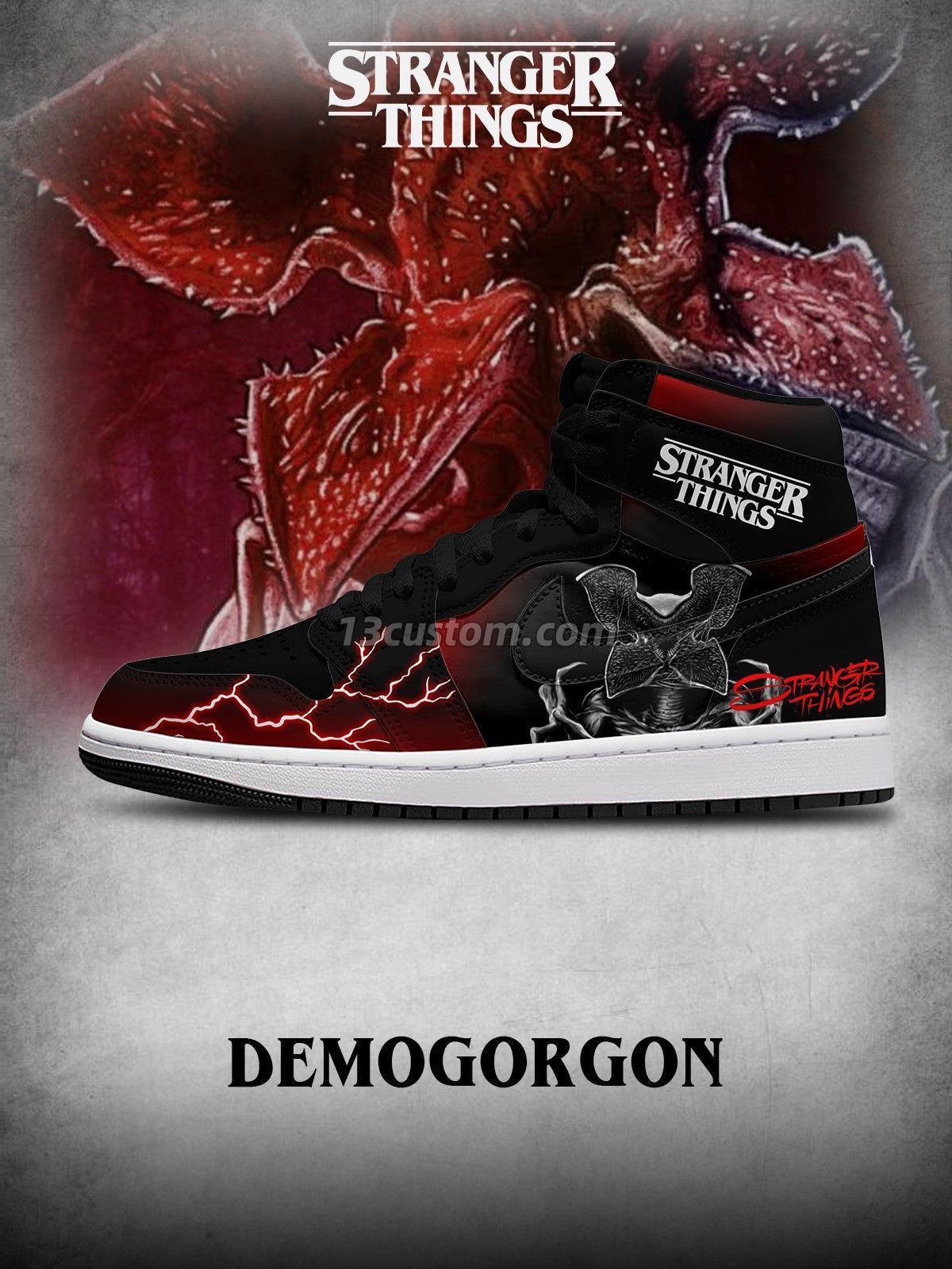 AJ1 H 怪奇物語-魔神 V1 客製化運動鞋