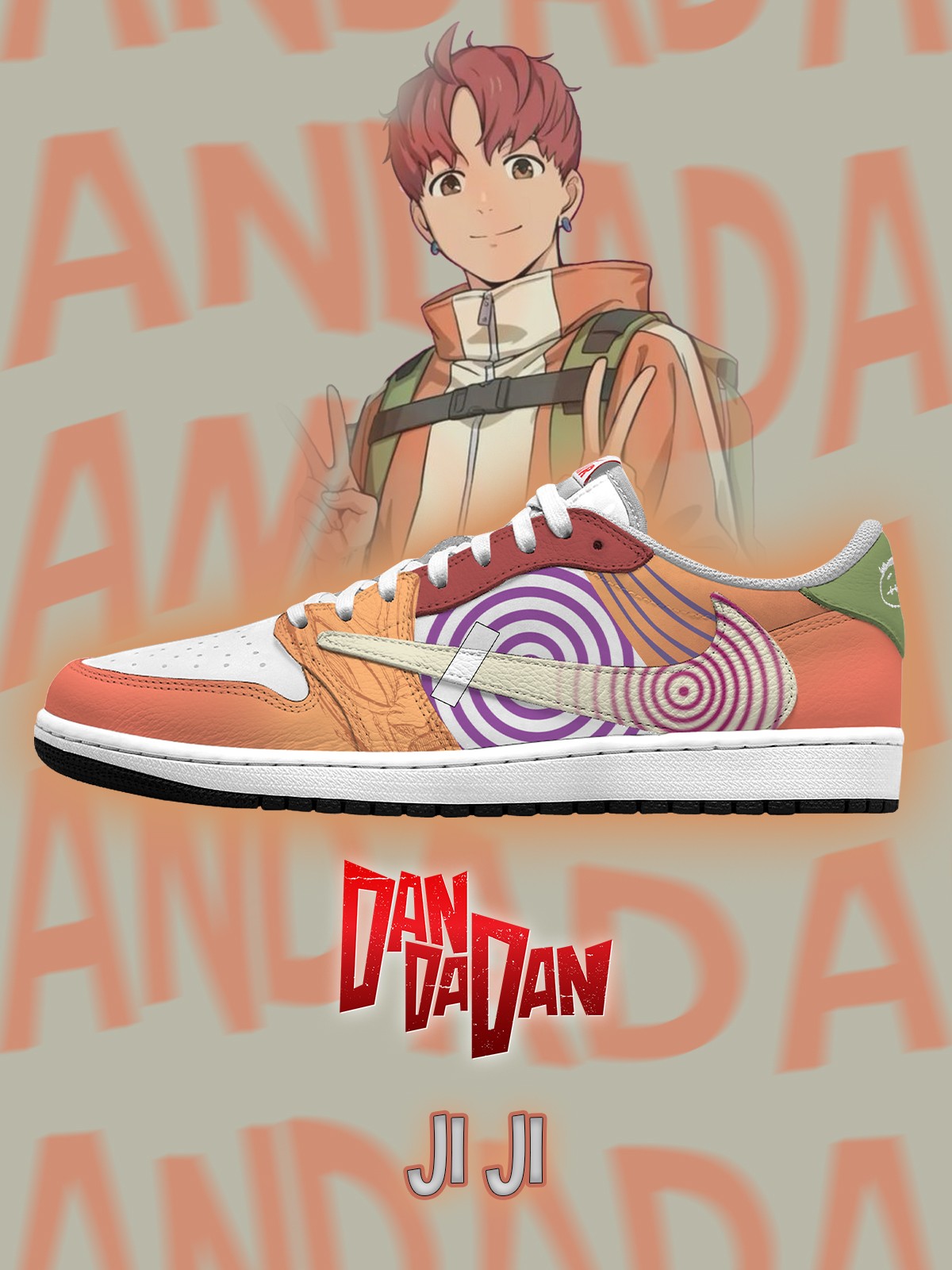 Ji Ji V.1 Custom TS Low Sneakers