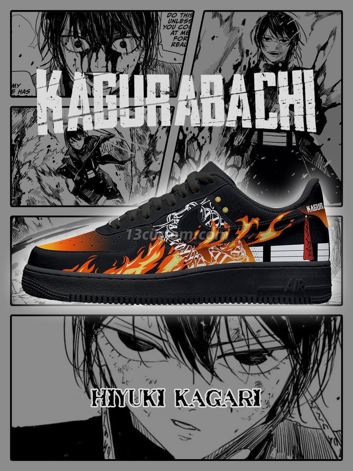 AF1 Hiyuki Kagari客製化運動鞋-V1款 主圖