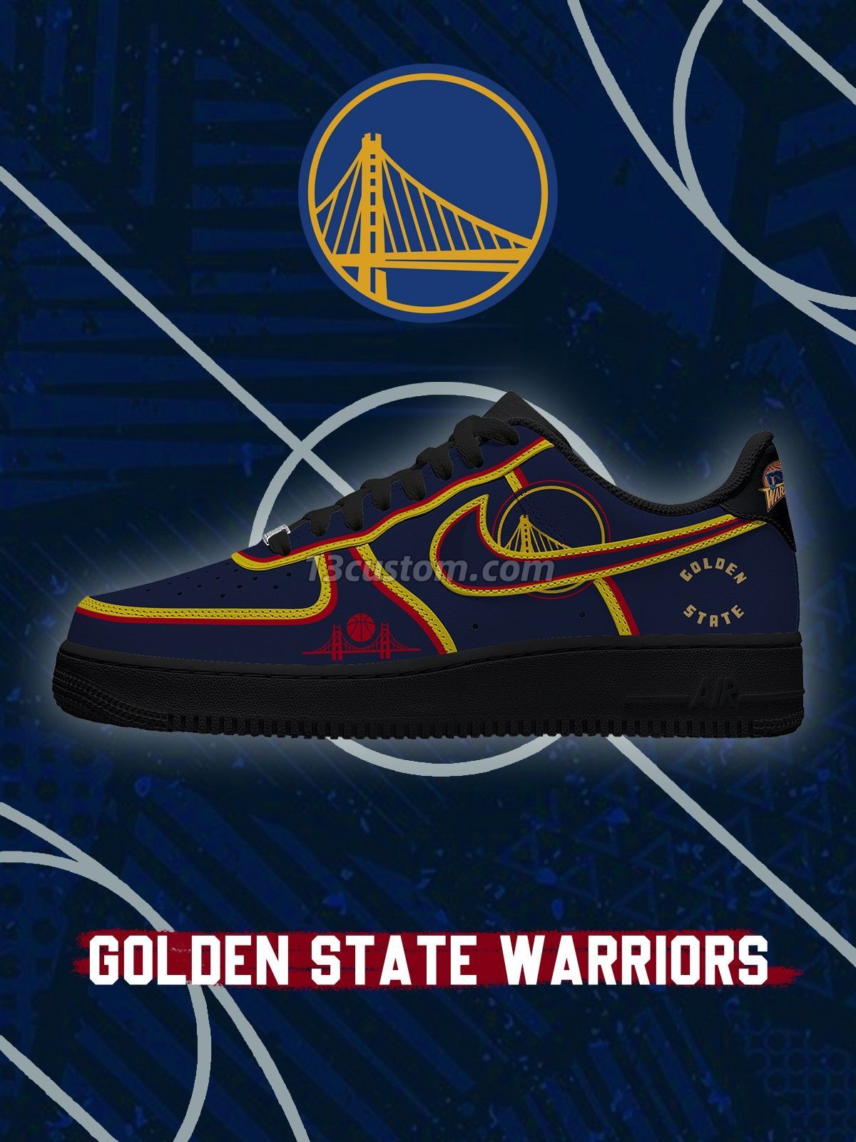 AF1 金州 籃球客製化運動鞋-V2款