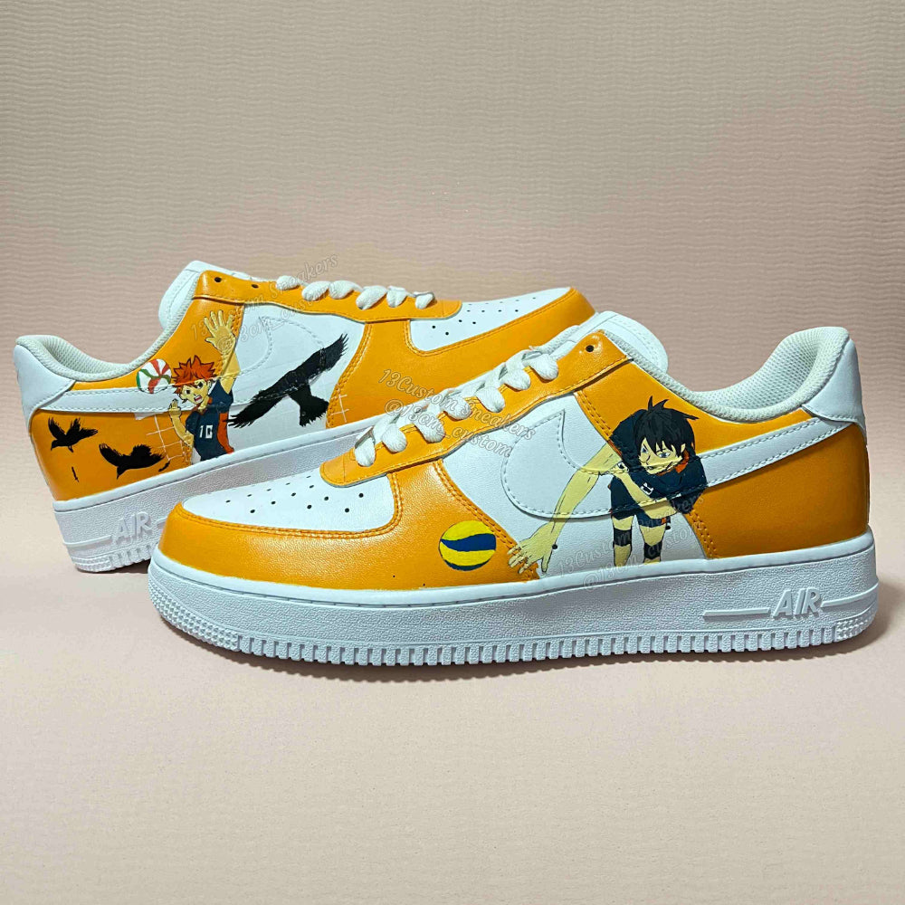 0664-Volleyball少年 naranja de página completa