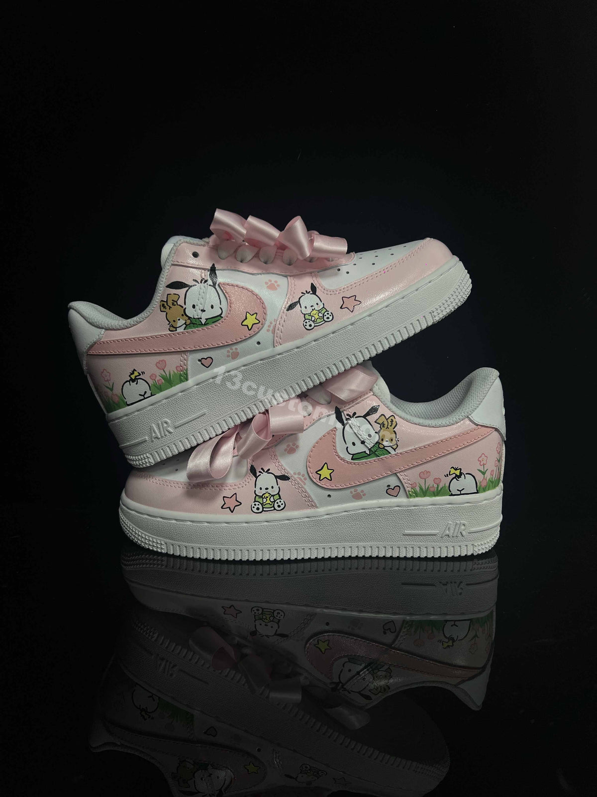 AF1 粉紅色帕恰狗蝴蝶結 Main image