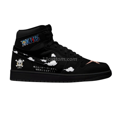Luffy Gear 5 Nika V.10 Custom High-Top Sneakers