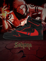 Sukuna V.1 Custom TS High Sneakers - 13custom