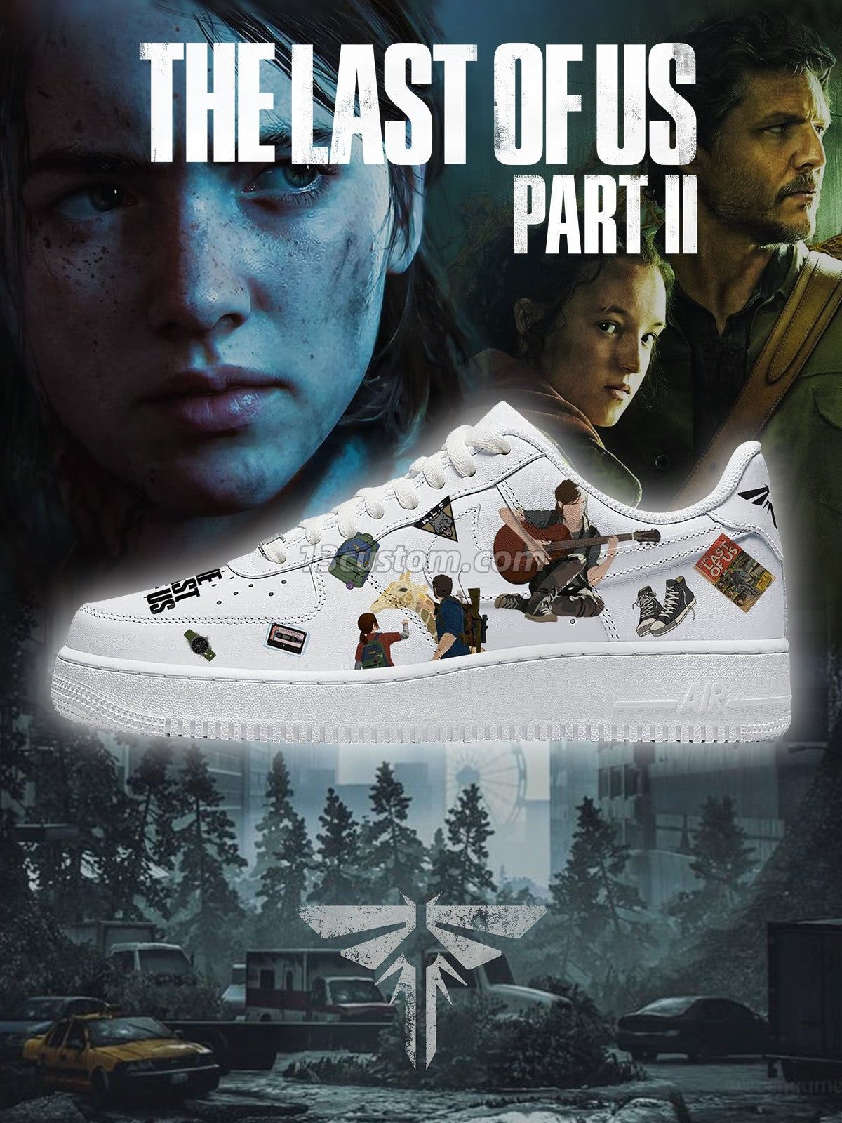 AF1 Tlou2客製化運動鞋-V1款 主圖