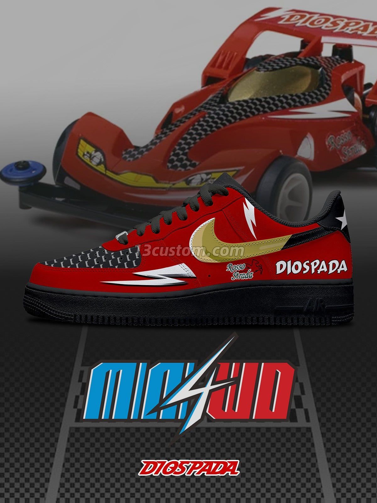 AF1 Diospada客製化運動鞋-V1款