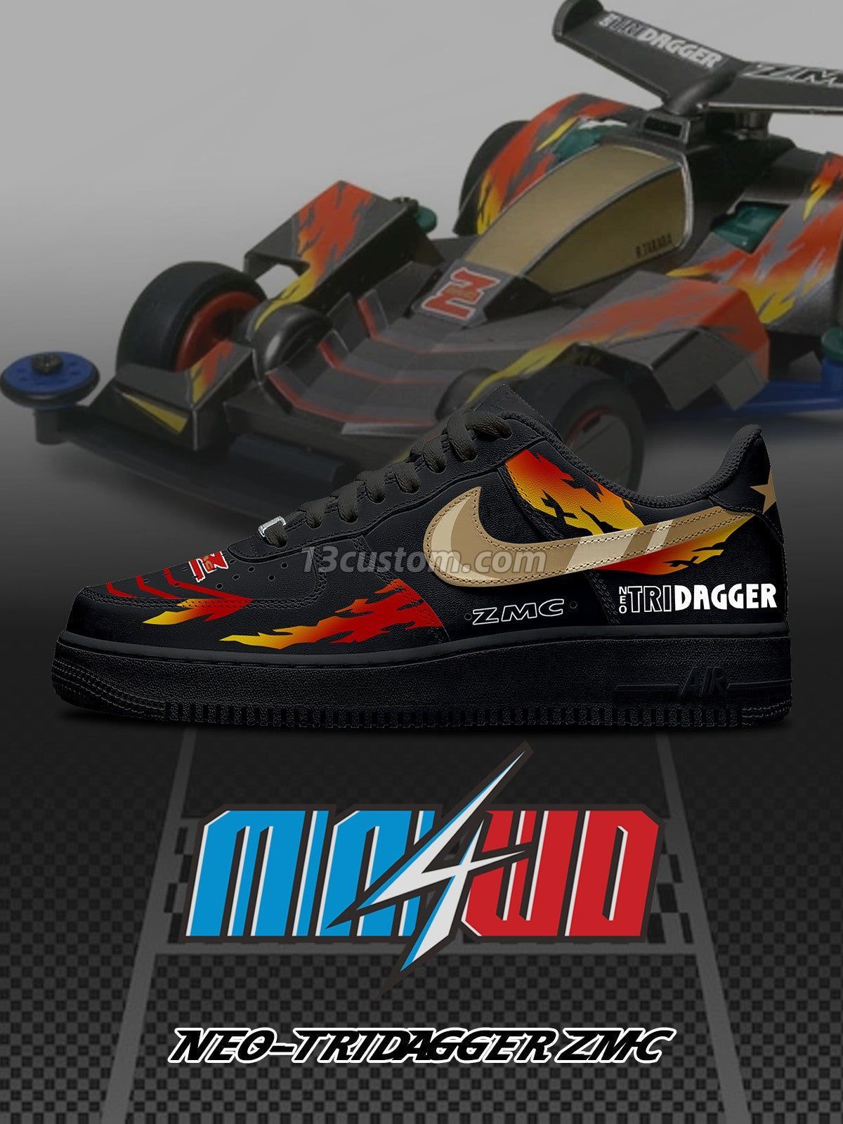 AF1 Neo-Tridagger ZMC客製化運動鞋-V1款