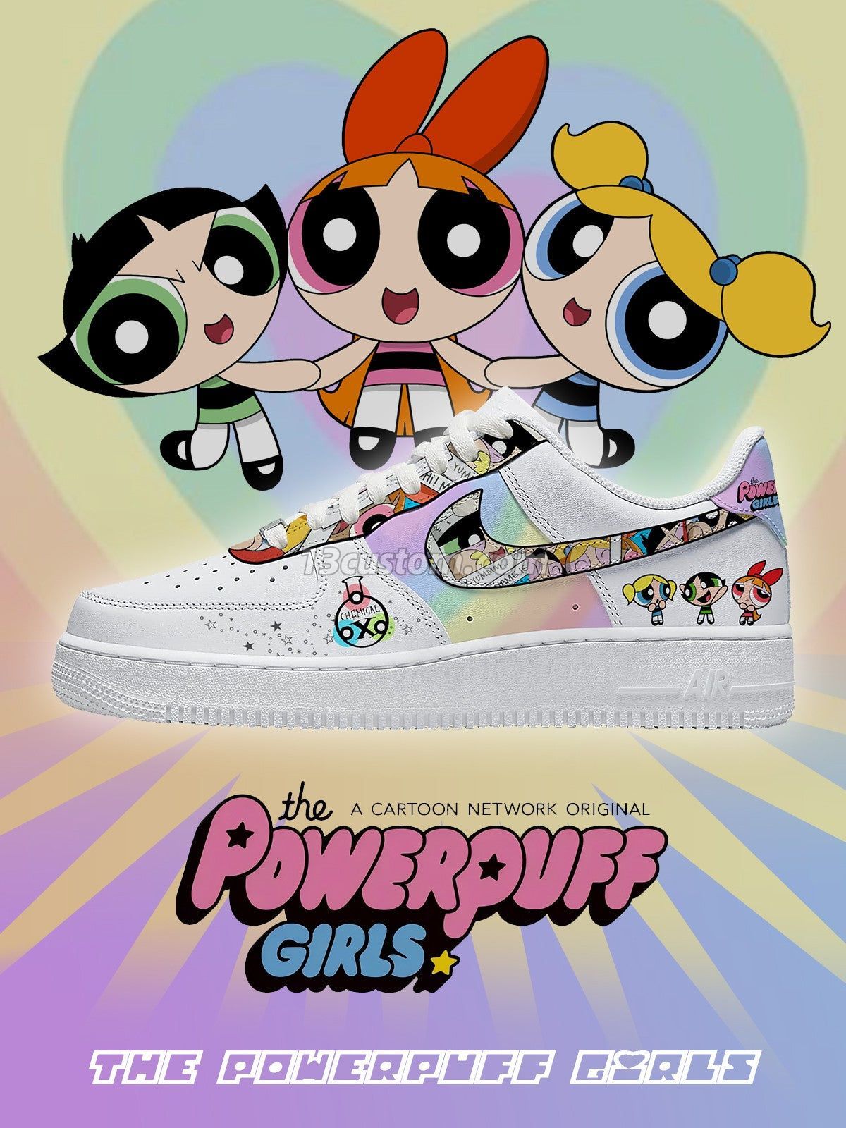 AF1 PP 女孩客製化運動鞋-V1款 主圖