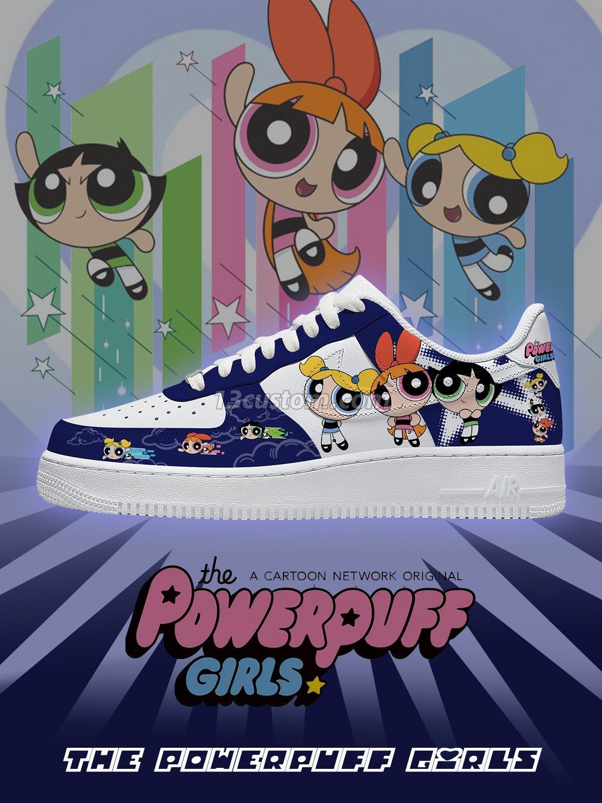 AF1 PP 女孩客製化運動鞋-V2款