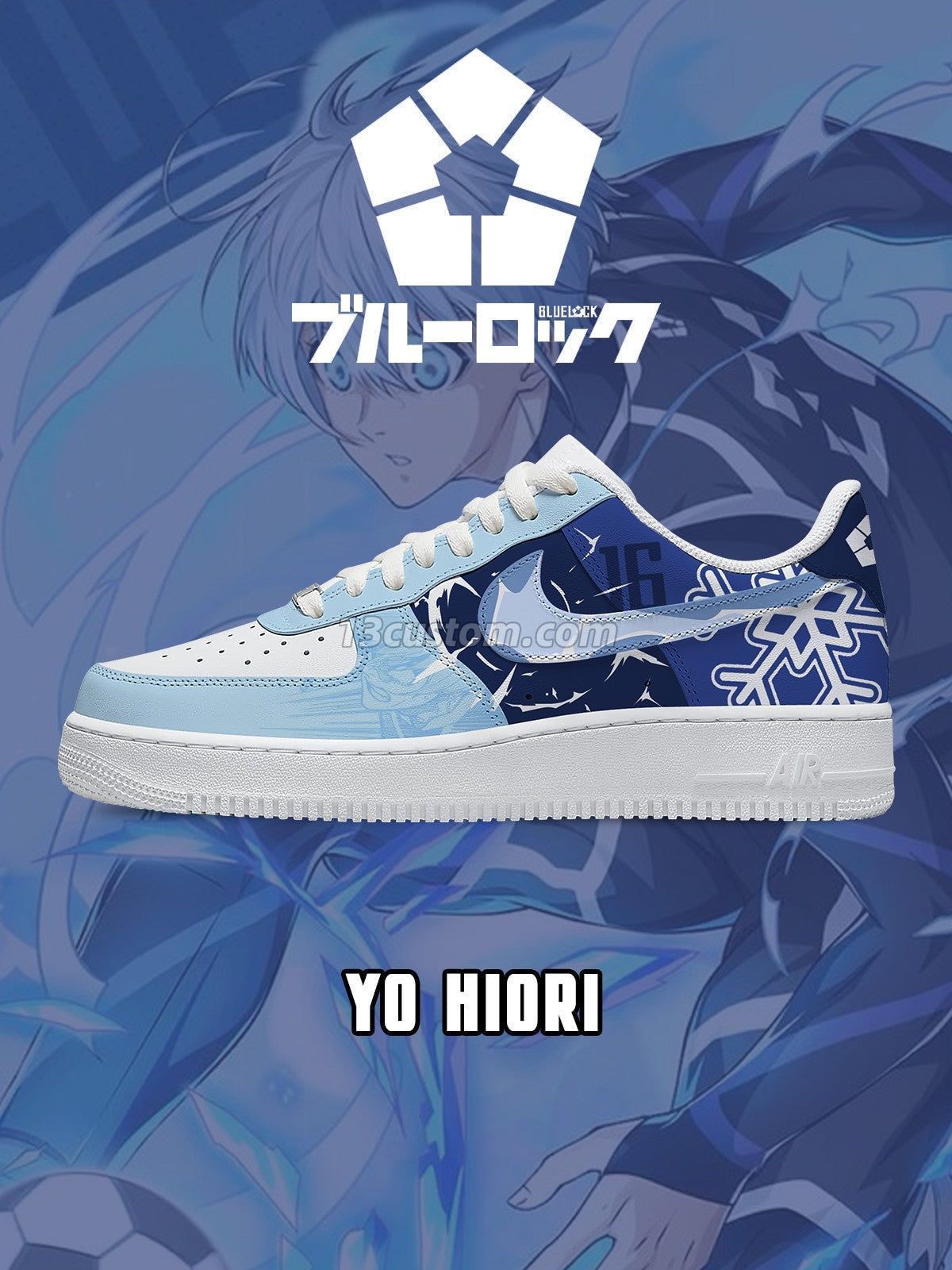 AF1 Yo Hiori客製化運動鞋-V6款 Imagem principal do produto
