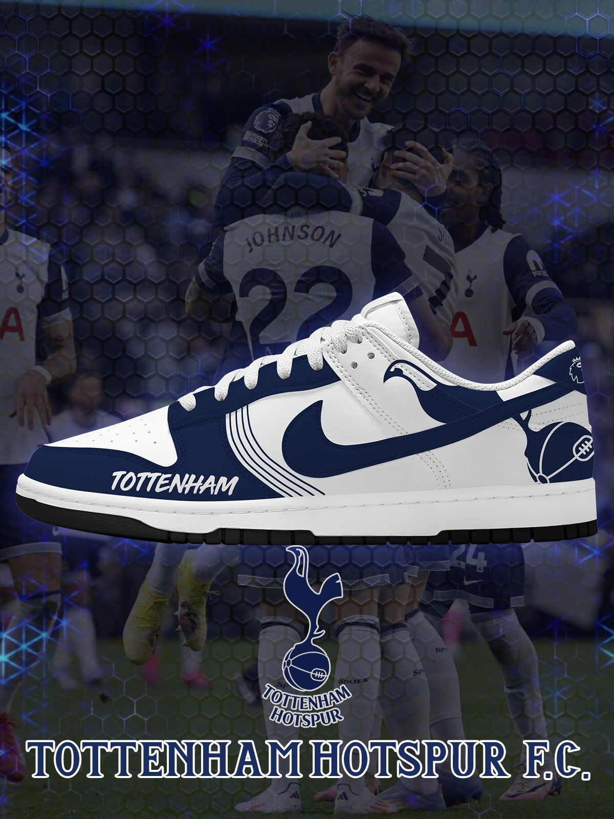 Spurs V.1 Custom Court-Low Sneakers