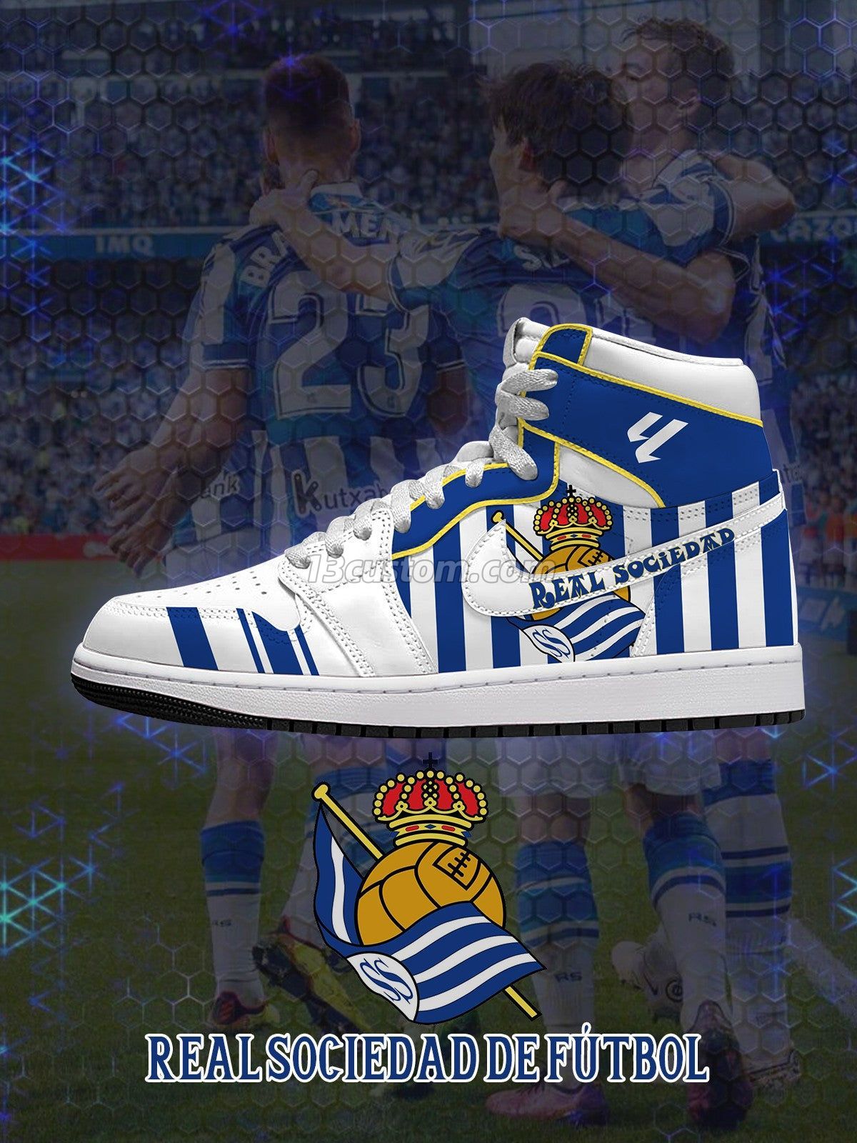AJ1 H 洛杉磯 Real客製化 高幫-頂級 運動鞋-V1款 主圖