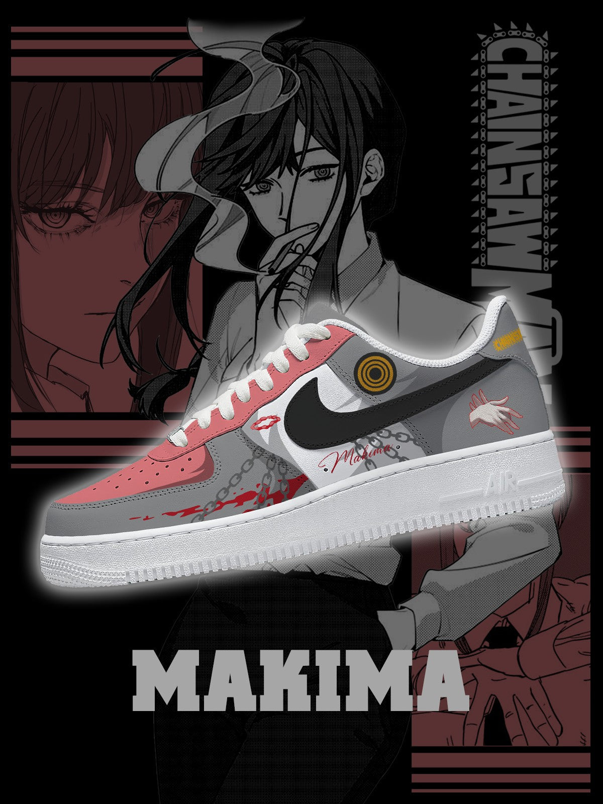Makima V.1 Custom Sneakers - 13custom