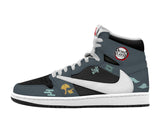 Muichiro Tokito V.1 Custom TS High Sneakers - 13custom