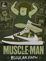 Muscle Man V.1 Custom TS High Sneakers