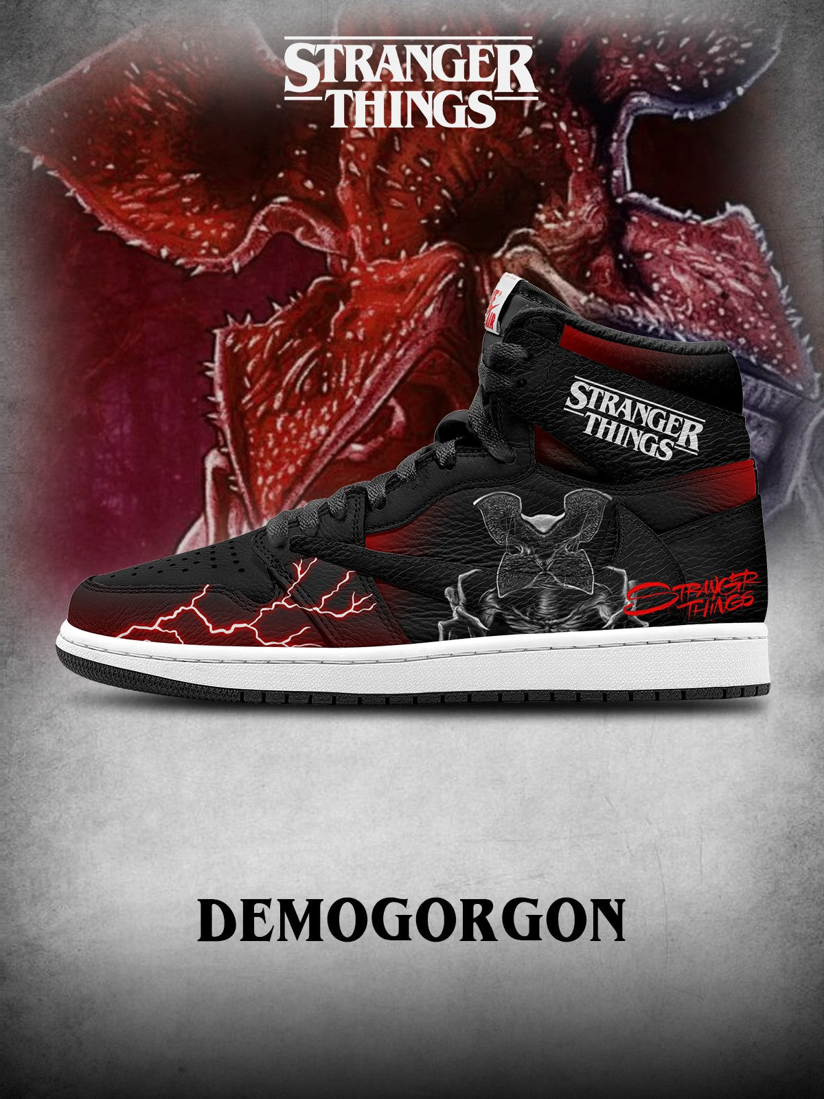 Demogorgon V.1 Custom TS High Sneakers