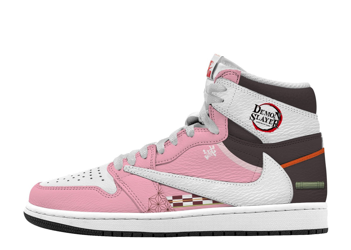 Nezuko Kamado V.1 Custom TS High Sneakers - 13custom