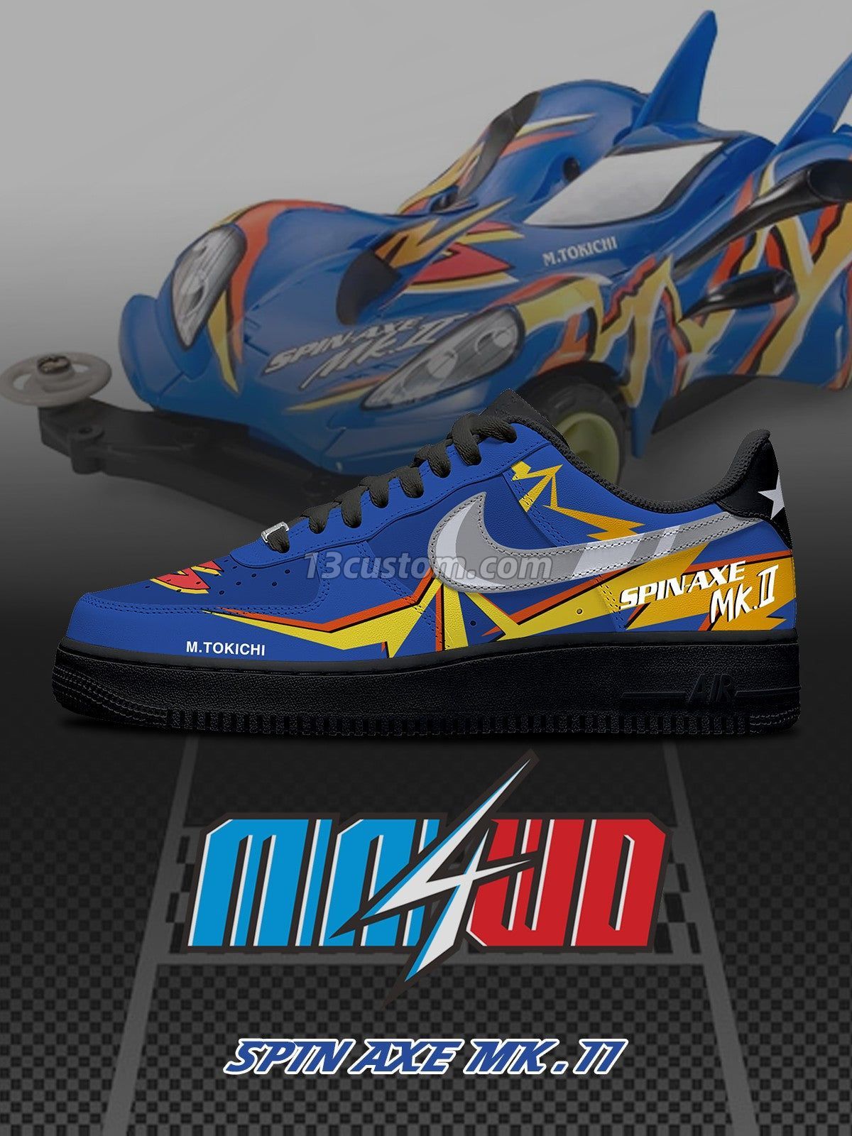 AF1 Spin Axe MK.II客製化運動鞋-V1款