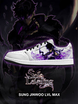 Sung Jinwoo LVL Max V.2 Custom Low-Top Court Sneakers