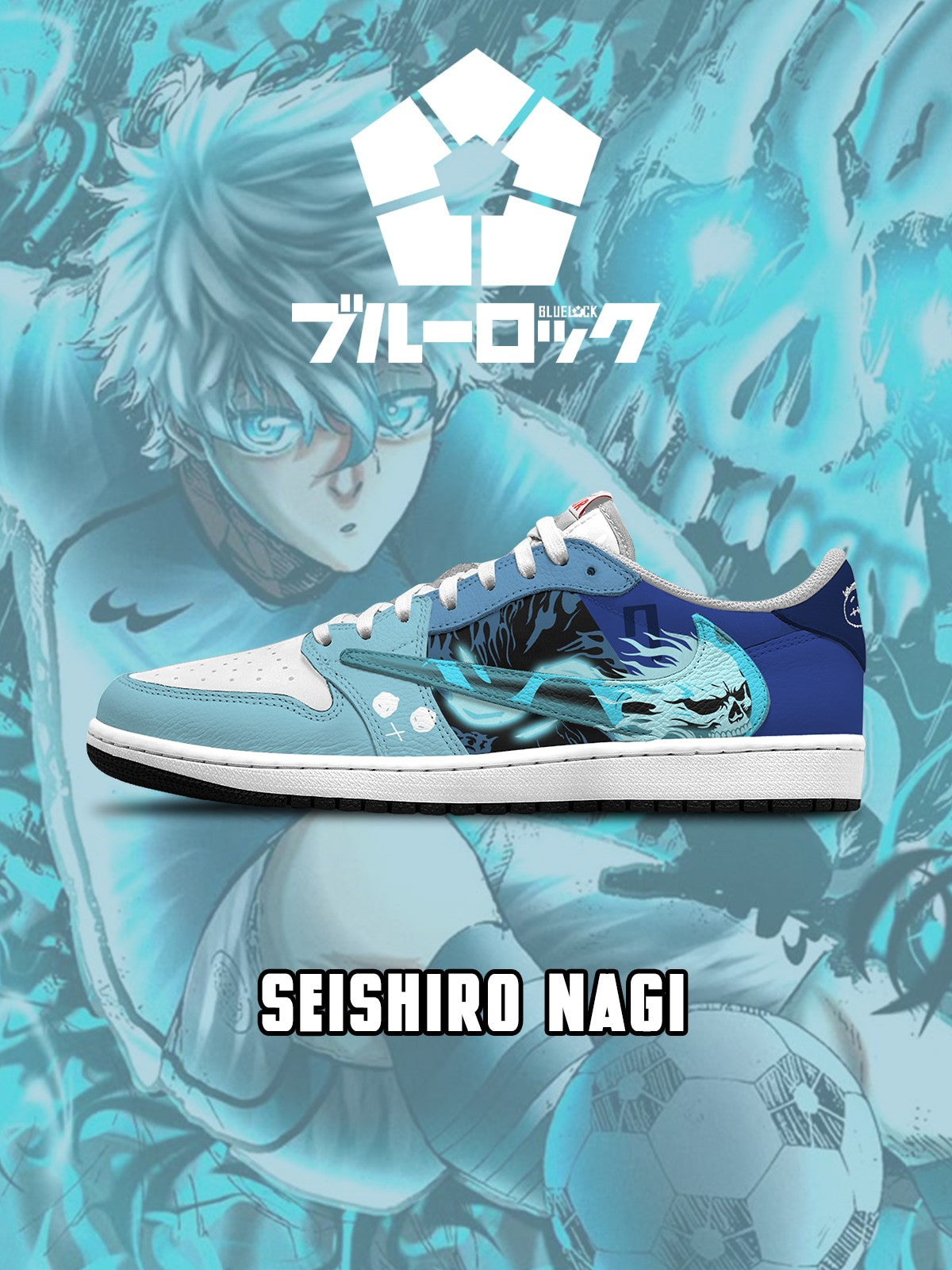 Seishiro Nagi V.6 Custom TS Low Sneakers