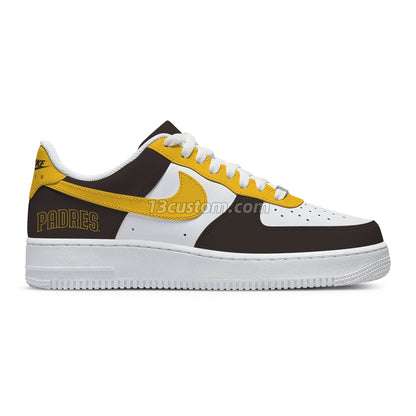 San Diego Baseball Custom Sneakers