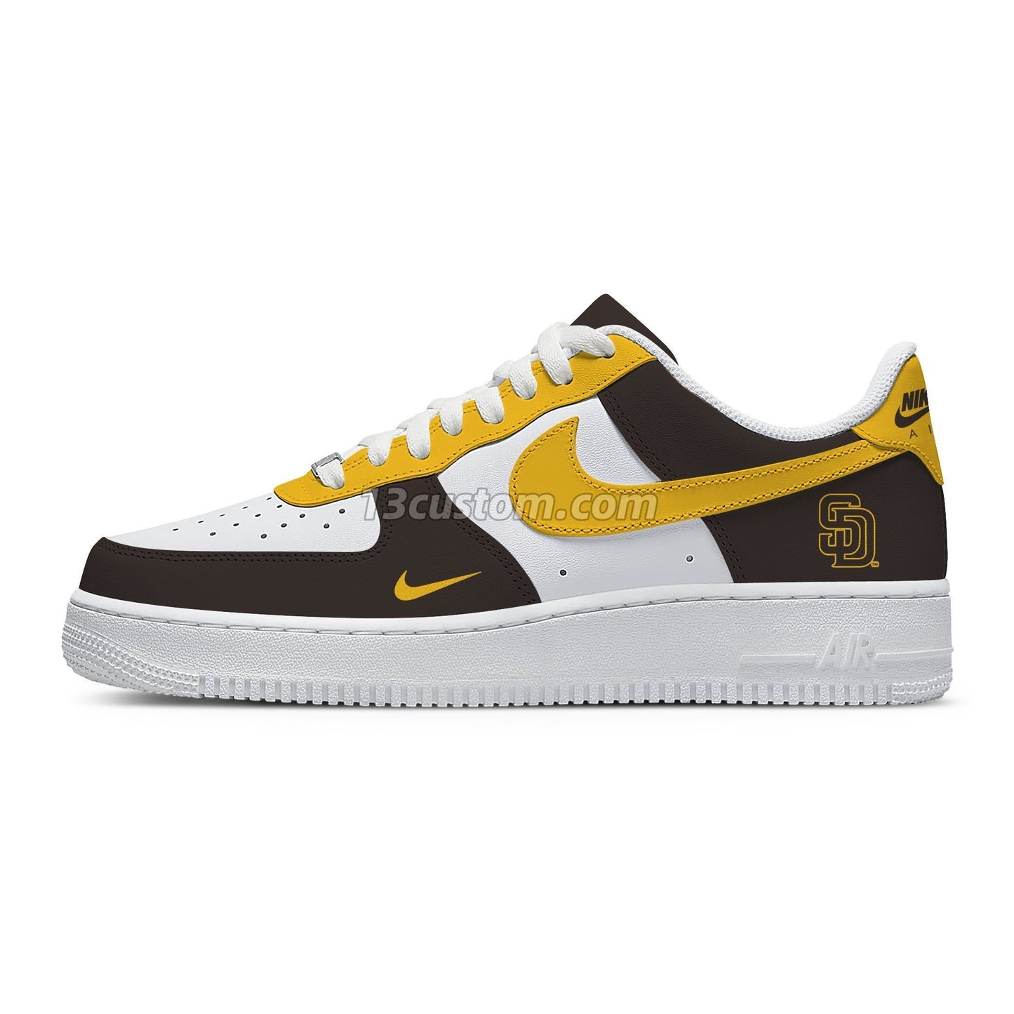 San Diego Baseball Custom Sneakers